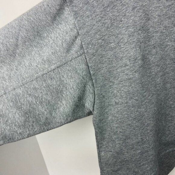 Nike Swoosh Training Crew Neck Chenille Sweatshirt Grey Size Small 2020 Pullover - Picture 7 of 12